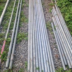 galvanised poles