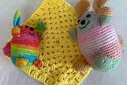 handmade knitted toys
