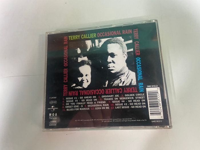 Terry Callier Occasional Rain CD