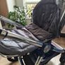 Mamas&papas Travel system Pram Pushchair Bundle with Cybex Cloud T Car Seat&base Image 9
