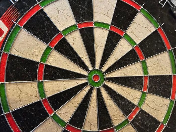 Unicorn DB180 bristle dartboard, PDC branded