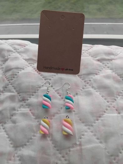 Marshmallow Earrings