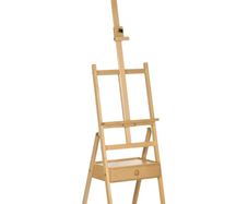 Vinsetto Easel, Artist Easel, Height Adjustable, 1 Drawer, Natural + Black