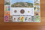 Coins and Stamps from San Marino
