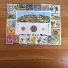 Coins and Stamps from San Marino
