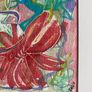 Mothers Day Offer Original art Original Floral Artwork on paper A4 Mounted contemporary Irish Art abstract painting Image 6
