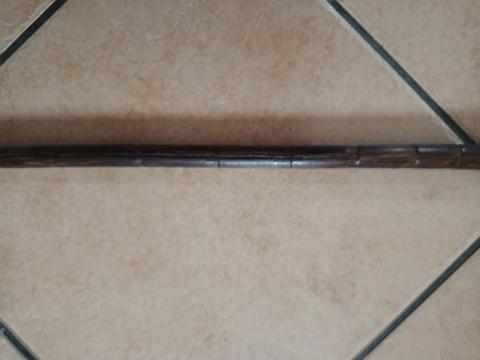 silver hallmarked 1919 cane