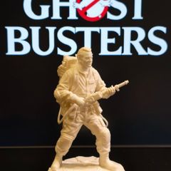 3D Printed Dr. Peter Venkman Figure From Ghostbusters 80's