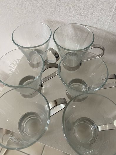 Very Rare Bailey's Glasses Set in metal frames 6)