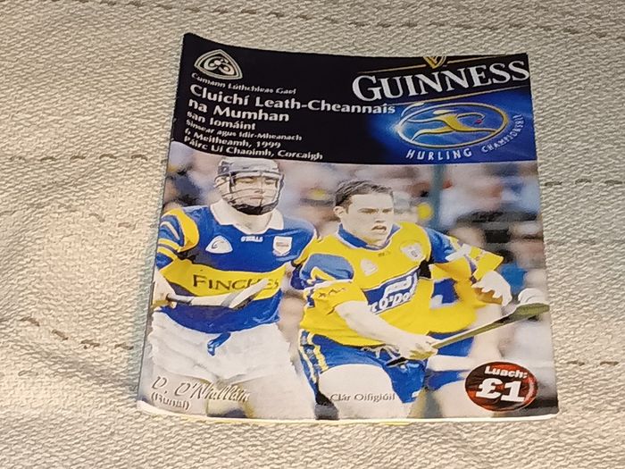 A Selection of Gaa programmes For Sale Here