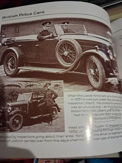 British Police Cars / 1930s to 1970s / 2001