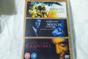 Black Hawk Down/Hannibal/Someone To Watch Over Me Dvd