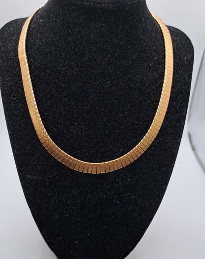 Vintage gold plated necklace