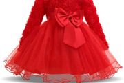New Christmas Baby Girls Dress size 6-12 mths