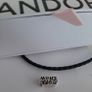 New genuine pandora leather bracelet and star wars charm Image 8