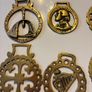 Collection of 16 Vintage Cast Brass Horse Brasses Image 5