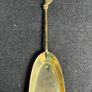 Vintage Brass Fireplace Tool Set. Tongs broken Image 6