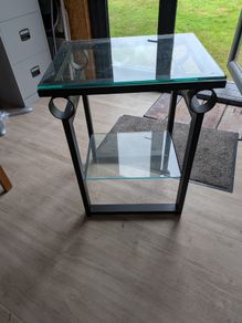occasional table and matching lamp