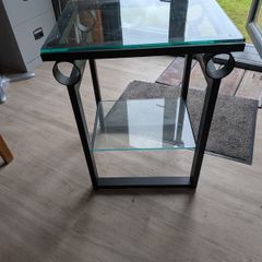 occasional table and matching lamp