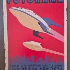 Vintage Style  Metal Sign. Futurama.