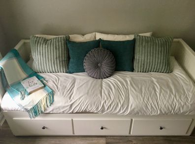 IKEA Hemnes Day Bed & 2 Mattresses