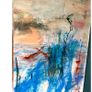 XL Framed Original Art Original Abstract Painting Image 8