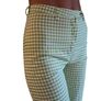 Millie's gingham flared trousers Image 2