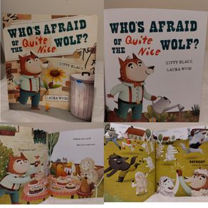 Who's Afraid of the Quite Nice Wolf? by Kitty Black