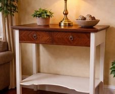 Vintage Mahogany Console Table