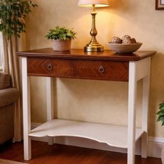Vintage Mahogany Console Table