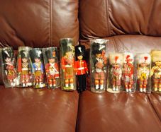 Rare Vintage Scottish and British Guard Doll Collection