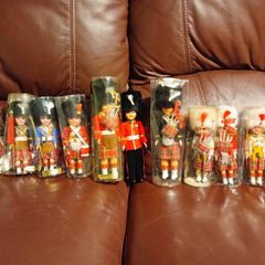Rare Vintage Scottish and British Guard Doll Collection