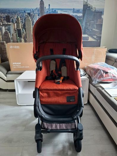 Cybex Priam 2-in-1 Light Seat - Autumn Gold Denim