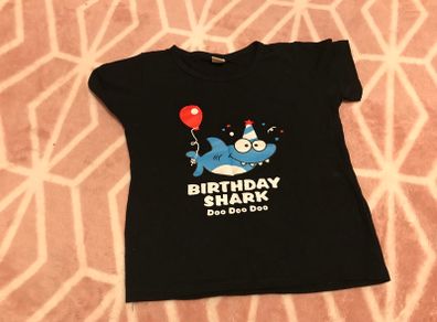 Tshirt birthday shark