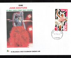 2023 Ireland Junk Kouture Fashions Commemorative Stamps PaddyAchill First Day Cover (FDC)