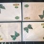 Four Vintage Ferguson Linen Traycloths Image 5