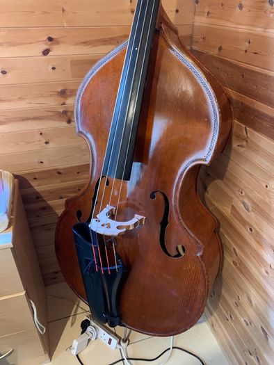 German holzner 3/4 double bass !!