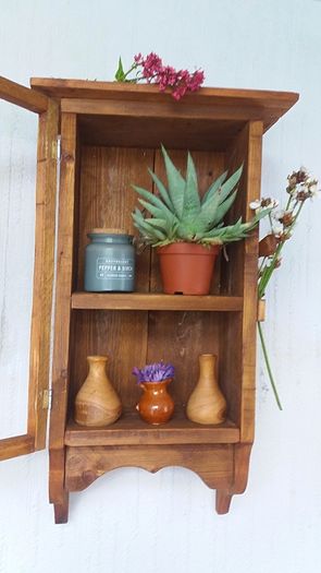 NEW Rustic Floating Shelf Display / Storage
