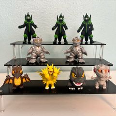 Lot of small Godzilla collectibles