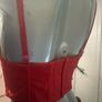 Primark Women's Red Corset size XS cup UK34A EU75A Free post Image 5
