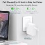 96W USB C Charger, for MacBook Pro 16, 15, 14, 13 inch 2024, 2023, 2022, 2021, M3 M2 M1, for MacBook Air, Compatible with all USB-C laptop, iPad, Equipped with 6.6ft 5A cable. Image 2