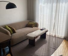 Brown Woven Wool Rug