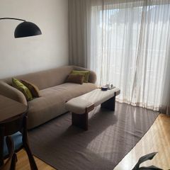 Brown Woven Wool Rug