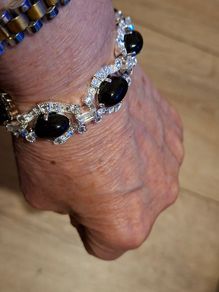 Newbridge silver Greta Garbo bracelet