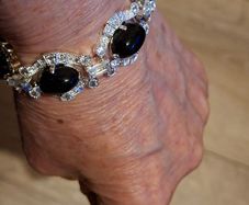 Newbridge silver Greta Garbo bracelet