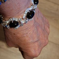 Newbridge silver Greta Garbo bracelet