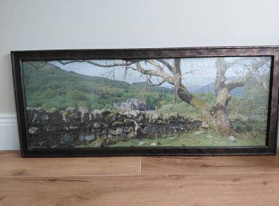 Framed Jigsaw, Scottish Landscape