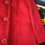BNWT Savida Burgandy Arizona Embroidered Coat Image 7