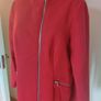Stunning Red zipped coat Bonprix size UK16 EU44 Postage included Image 2