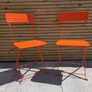 Orange IKEA garden chairs - brand new Image 2